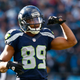 Doug Baldwin of the Seattle Seahawks reacts during the NFC Divisional Playoff Game against the Carolina Panthers at Bank of America Stadium on Jan. 17, 2016, in Charlotte, N.C.
Jamie Squire/Getty Images